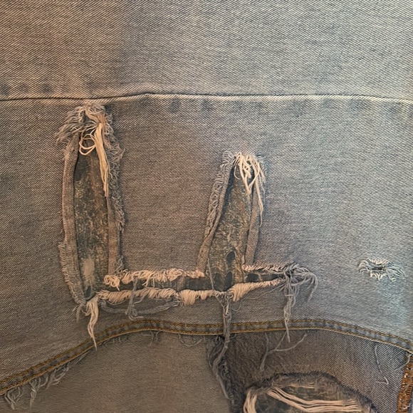 REMAKE Denim Patch Jacket - Picture 6 of 7